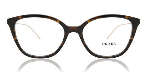 Prada PR 11VV 2AU1O1 Eyeglasses in Havana